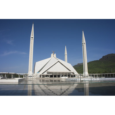 Faisal Mosque - Wrapped Canvas Print
