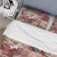 Literie rose et blanche avec dentelle romantique chuchotant II-800831008