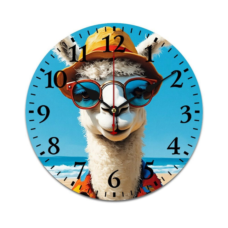 Horloge murale Summer Beach