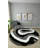Thionville Shag Black/Grey Shag Area Rug-904213569