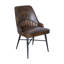 Galway Dining Chair In Antique Whiskey Leather