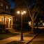 Lampadaire d'extérieur 3 lumières Dusk To Dawn