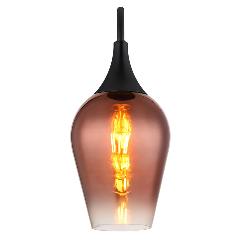 Chesterine Armed Sconce, Red