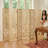 Classical Carved Room Divider - 5.75ft Wood Folding Privacy Screen-1566618886-1560984376