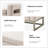 Anavaeh Minimalist 59'' Wide Upholstered Flip Top Storage Bench-1318022810