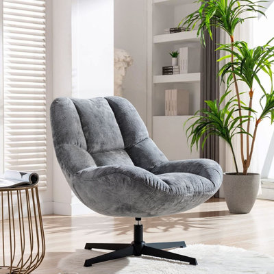 Silverdale Upholstered Swivel Armchair