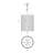 Suratto 6-Light Pendant - Matte Black/Honey Blonde-1057181936