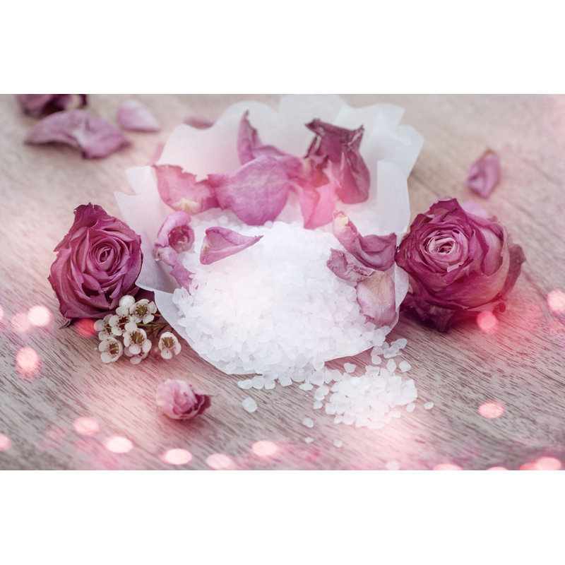 Wellbeing With Aroma Salt by Muenz - Wrapped Canvas Print, 30cm H x 46cm W x 3.8cm D