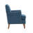 Yalonda Fabric Upholstered Accent Chair with Rubberwood Legs-1542231539