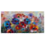 Fleur de jardin, peinture sur toile tendue