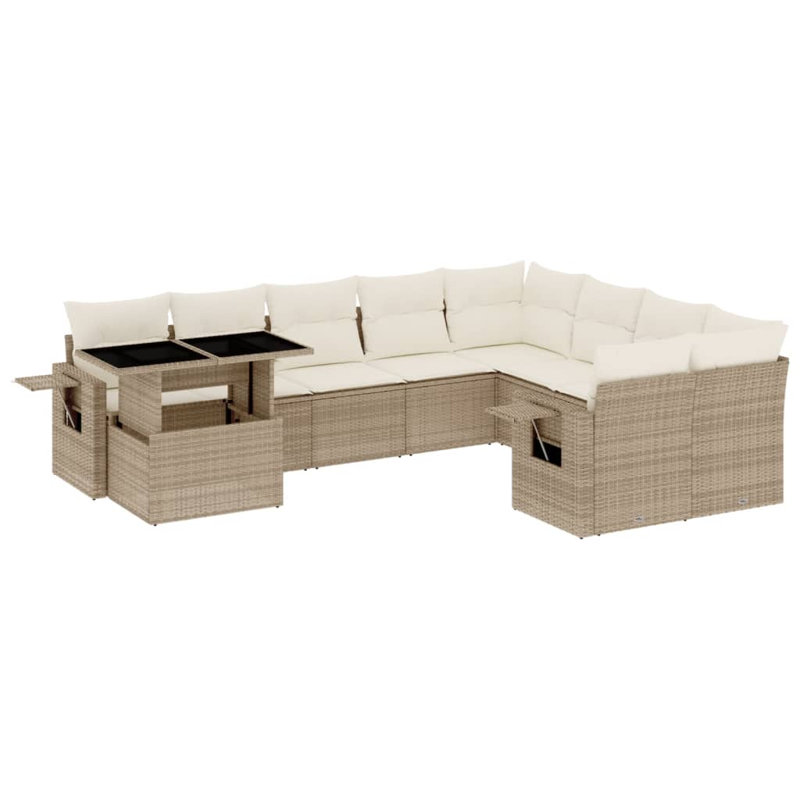 Ensemble de canapé de jardin Vidaxl