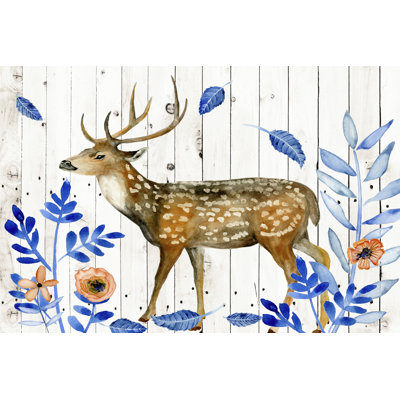 Dear Deer II by Melissa Wang - Wrapped Canvas Print
