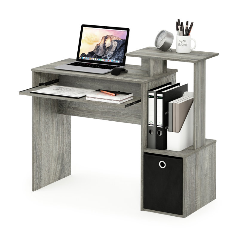 Computer Desk, Grey Oak