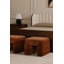 Tabouret Humayun brun chaud