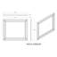 Miroir beige CIara