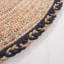 Tapis en jute / coton tissé à la main Triche-111907786