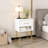 23.6'' H X 15.6'' W Nightstand With Drawer And Open Shelve(Single)