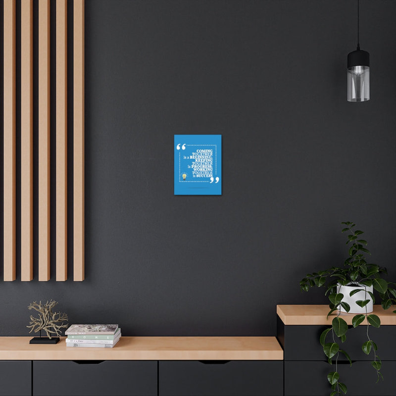 Together Is Success - Wrapped Canvas Print, 61cm H x 46cm W