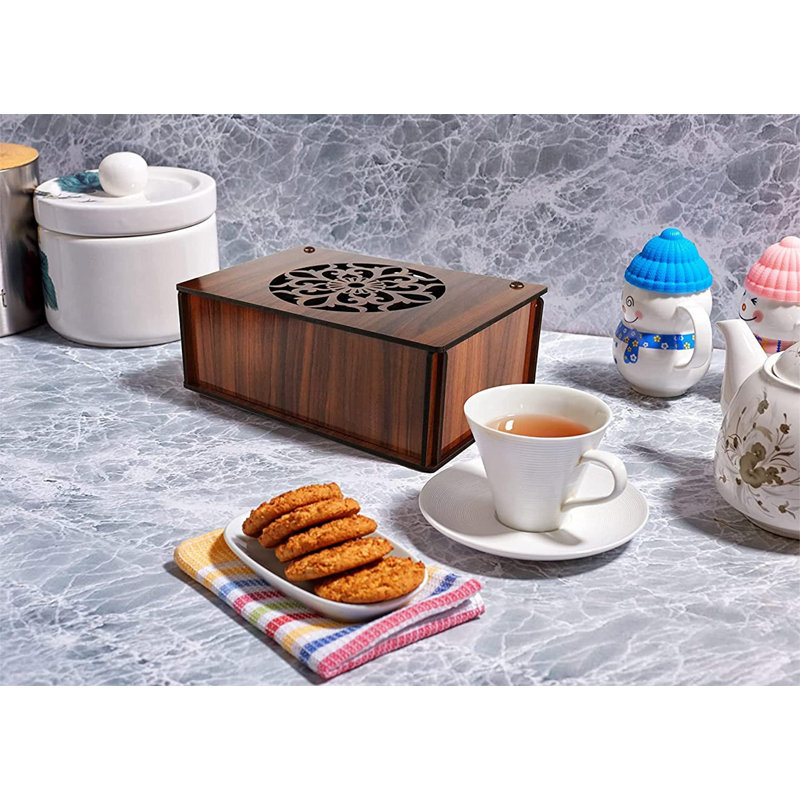 Boîte à thé en bois Bassetts