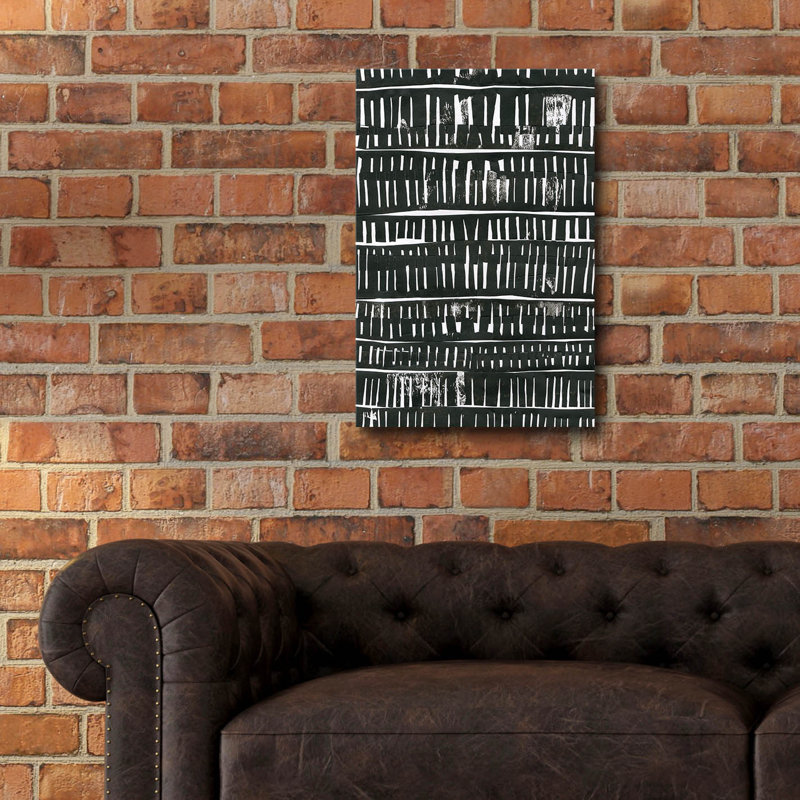 " Black Collage " by Morioke, 24" H x 16" W