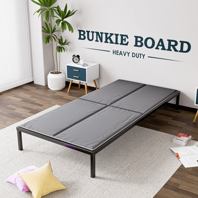 15Mm Bunkie Board Twin XL 38X80, Heavy Duty Under Mattress Support, Low Profile Bed Support Board For Slatted Bed Frame, No Box Spring Needed, Non-Slip