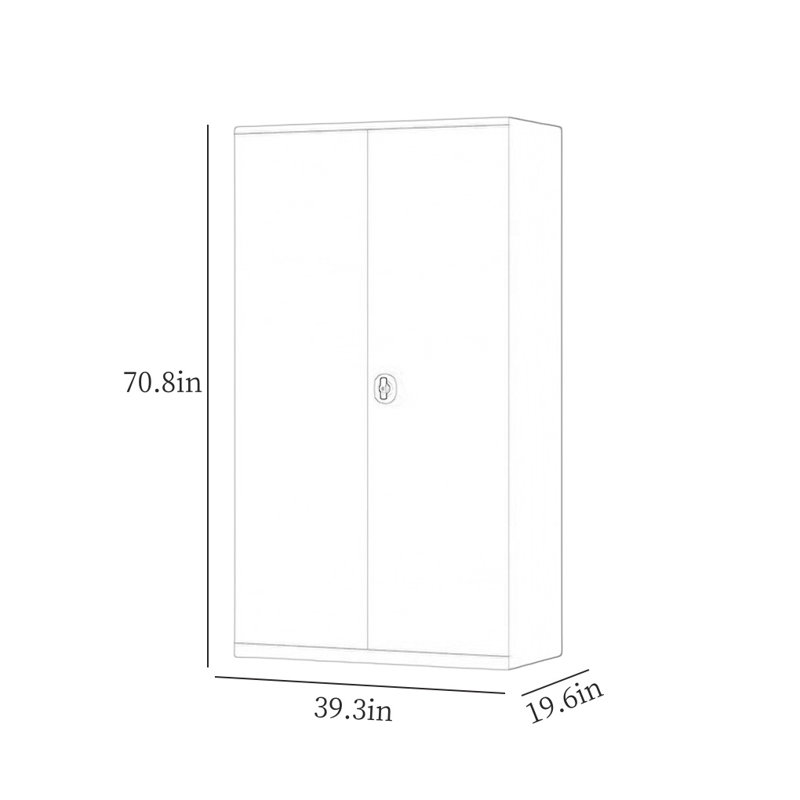 Tranay 39.3'' W Steel Combination Set