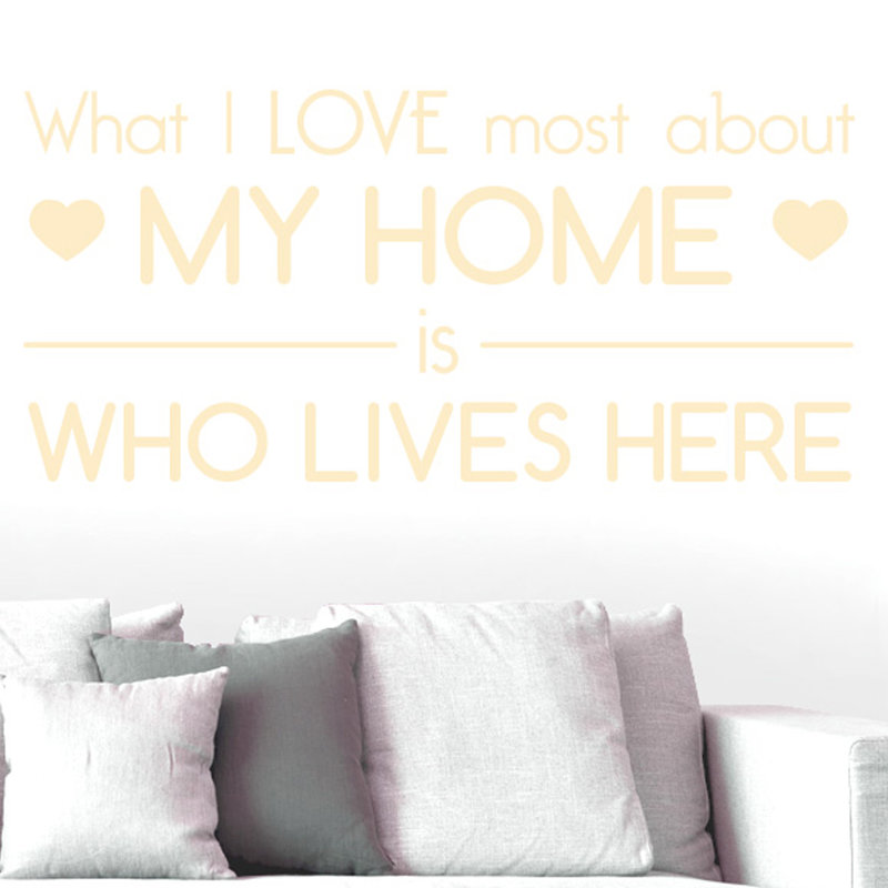Wall Decal, Beige, Medium