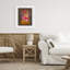 «Rustic Chic Pumpkin Florals», reproduction encadrée sous verre, conception de Hillary Holt-1048784564-1048784566