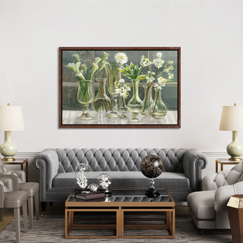 Essence Of May by Danhui Nai - Print on Canvas, 152.5 cm H x 101.5 cm W, Classic Brown Wood Framed