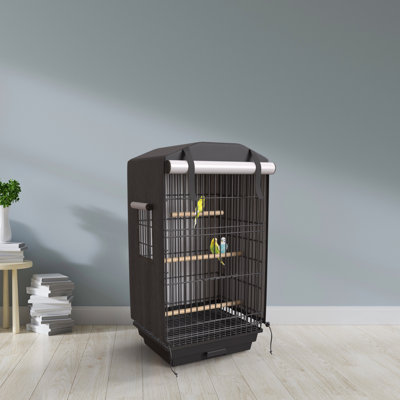 Bird Cage Cover 35”H x 17.5”W x 14”D Small – Breathable Light-Blocking Oxford Fabric for Parakeet and Small Bird Cages-Dorothene