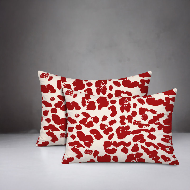 Coussin intérieur / extérieur Lexy, 25x18, Red