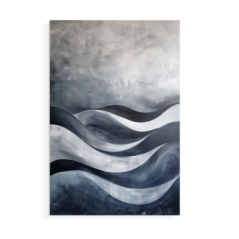 Série ABSTRACT CDLxxvii - Impression sur toile seulement - non encadrée, H 18 po x l 12 po