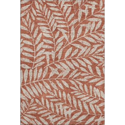 Premium Machine Washable Prisco Paprika Rug