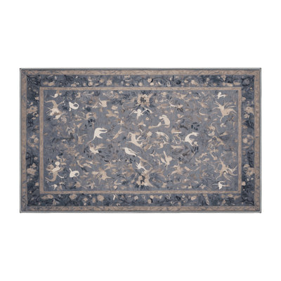 Tapis rose soyeux et moelleux