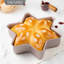 CHEFMADE Star-Shaped Cake Pan, 8-Inch Non-Stick Diamond Surface Cake Bread and Meat Bakeware for Oven and Instant Pot Baking