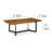 Sandsmere Solid Wood Top Single Coffee Table