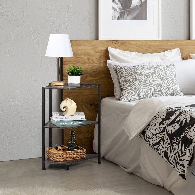 Lj 15.7'' W Metal Storage Rack
