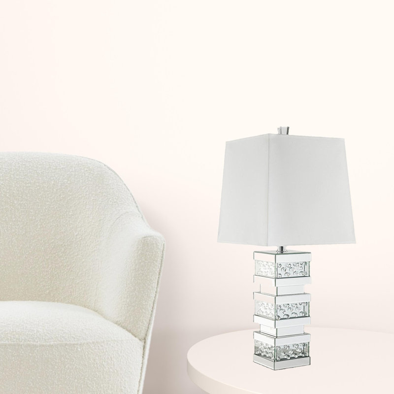Lampe de table en verre Deklyn