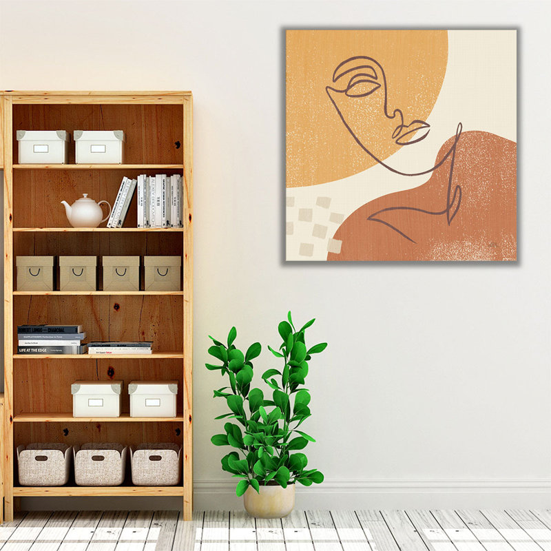 «Through the Window III», reproduction d'art sur toile, H 12 po x l 12 po
