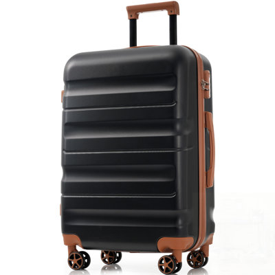 6-Piece ABS Hardshell Luggage Set - Lightweight, Durable Suitcases with Dual Spinner Wheels for Easy Travel and Business