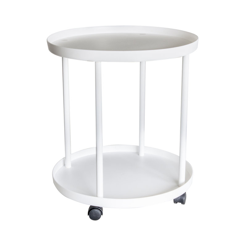 Leila Tray Top Wheel End Table