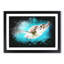 Green Turtle - Picture Frame Graphic Art Print-56863355-56863359