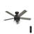 52" Lochemeade 5-Blade Standard Ceiling Fan with Remote Control and LED Light Kit Included-113420545