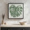 «Tropical Philodendron» par Molly Mattin, reproduction d'art
