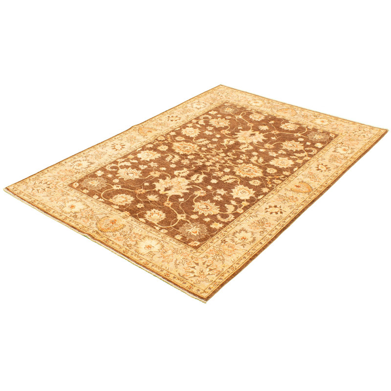 Tapis de zone en laine 3 pi 3 po x 9 pi à main one-of-kind-noué la 2010 chobi Aeleigh