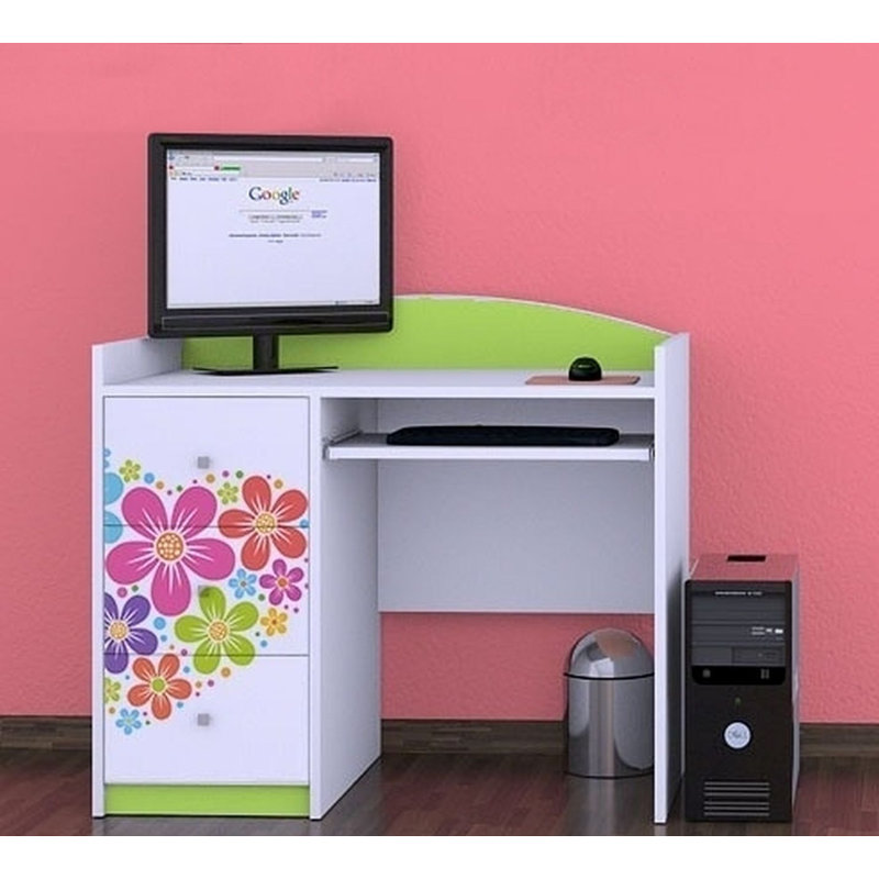 Arden 100cm Computer Desk, Green