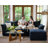 Merchelle 103' Wide Reversible Modern Modular Sectional Sofa With Storage Ottoman -Premium Chenille Fabric-832001652-813780999