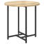  Side Table Set 2 Pcs Black Oak 50 X 50 X 50 Cm-415190867