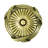 HYDE PARK KNOB; BURNISH BRASS