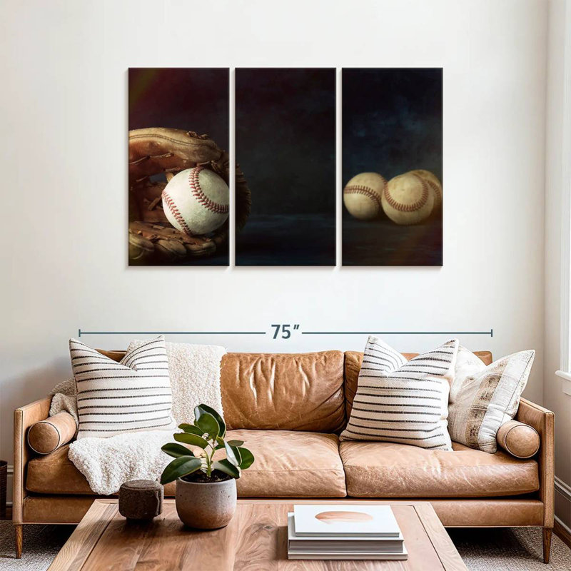 Sireci Baseball After Game, 36" H x 57" W